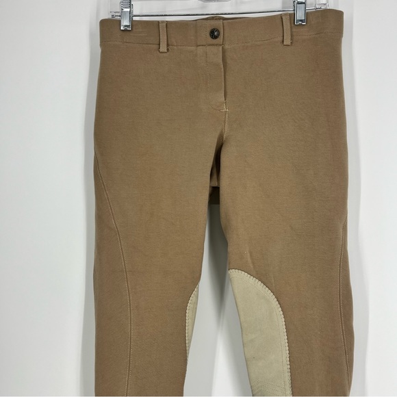 Elation Riding Wear Breeches Women 34R Tan Beige - Picture 4 of 10